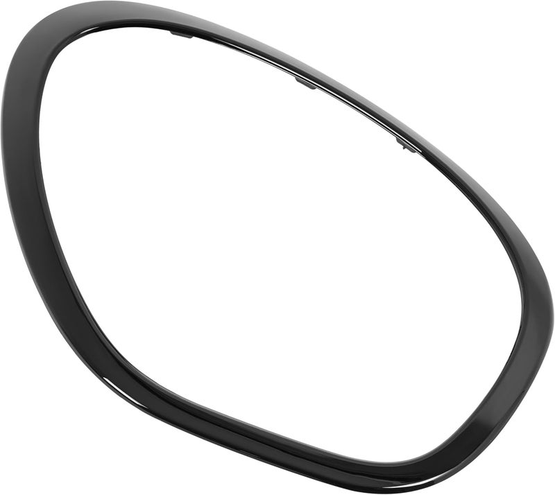 ALMULOO RH Headlight Bezel Door Compatible with 2011-2016 Mini Cooper Countryman 2013-2016 Mini Cooper Paceman Replacement for MC2507102 Painted Gloss Black Right Side - Image 5